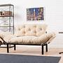 Nitta Sofa Bed 2-Seater Cream 9