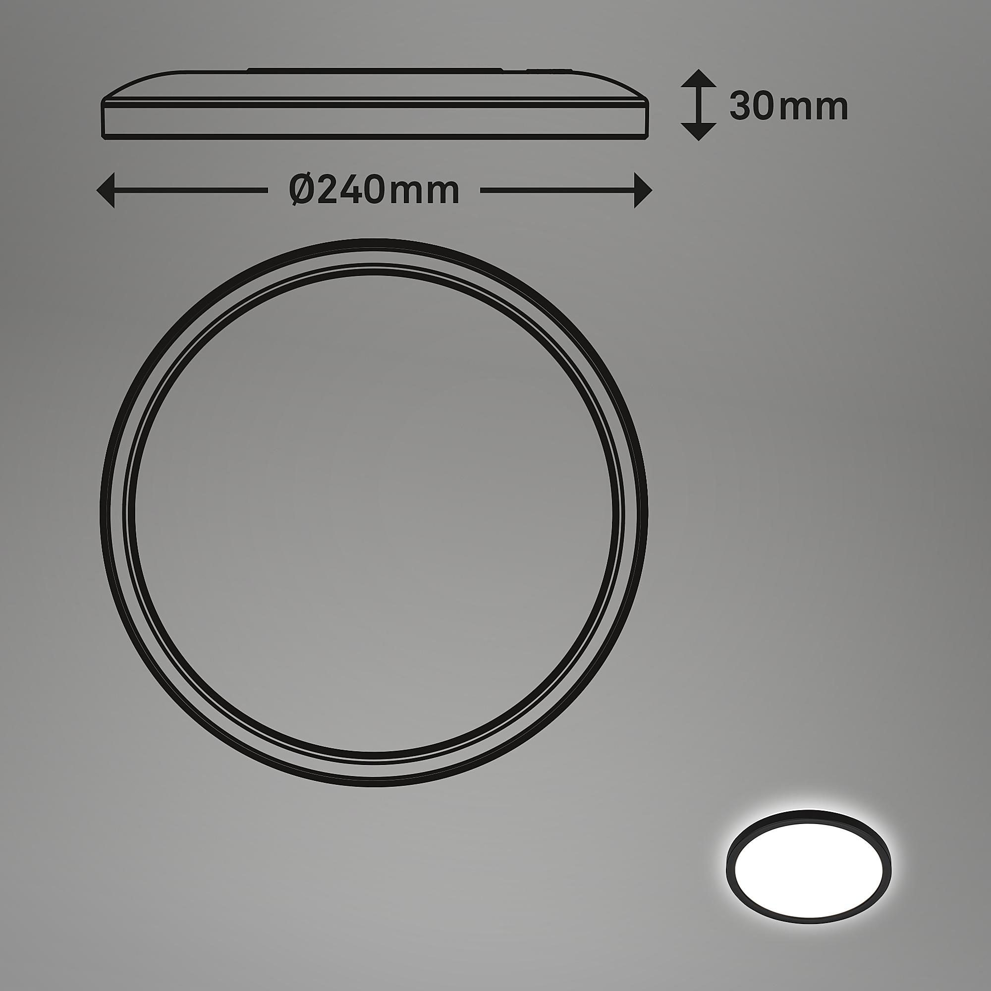 LED Ceiling light Move Type A Black 4