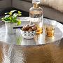 Luckow Couchtisch Aluminium Silber 3