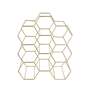 Weinregal Metall Gold 1