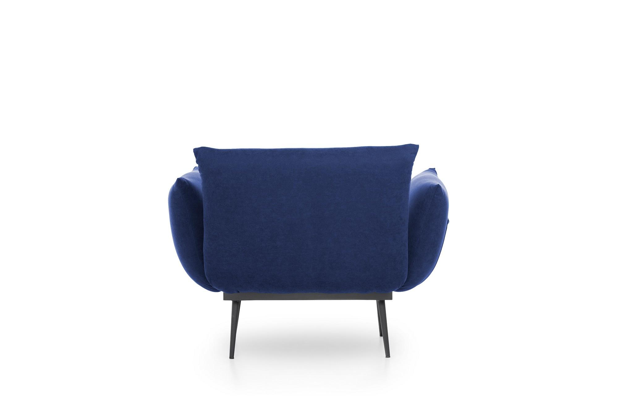 Jax GR125 Solo Armchair Navy Blue 4