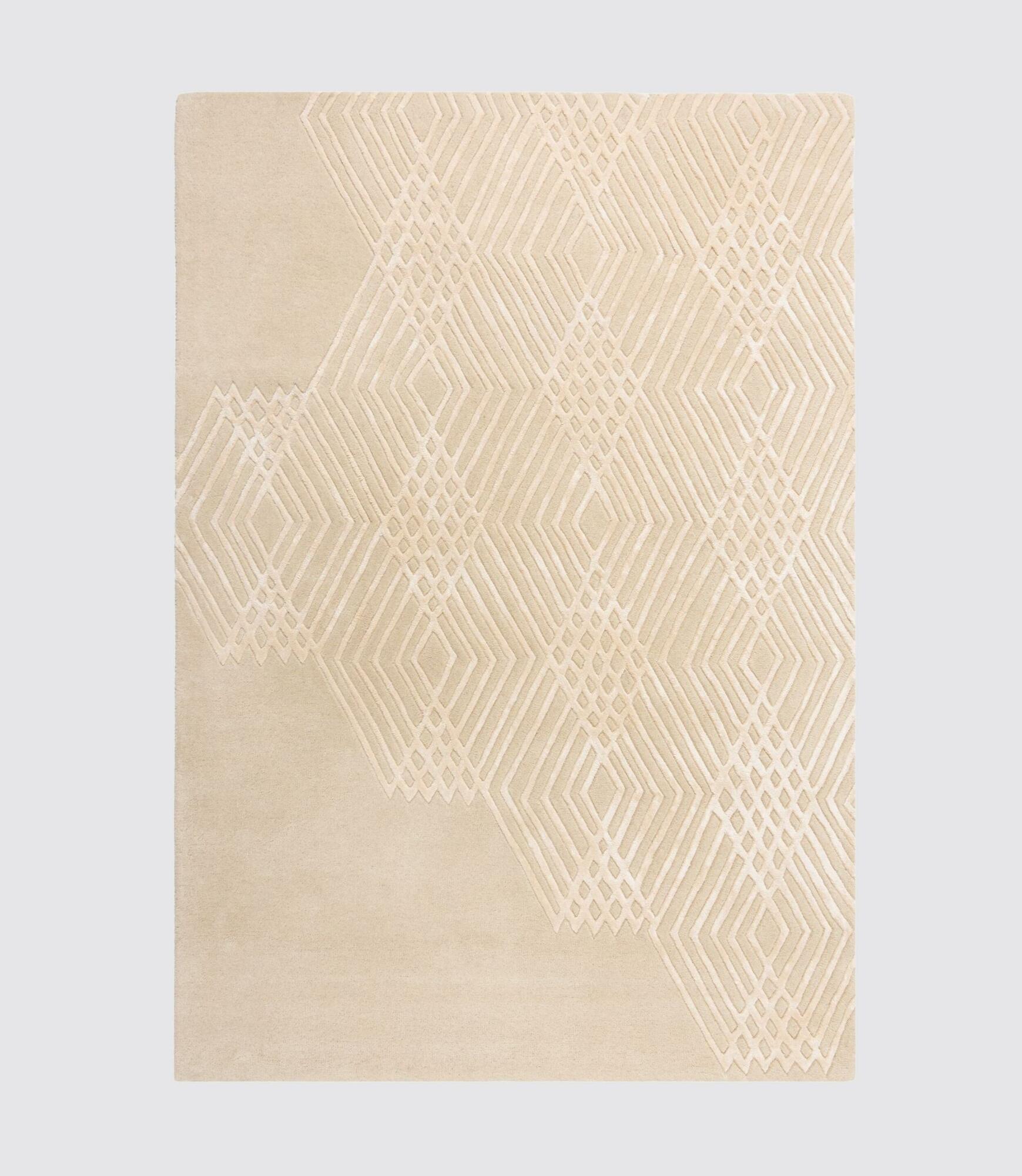 Wollmischteppich Architect Diamonds Natur 120x170 0