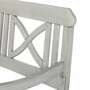 Gartenbank Holz Grau 5