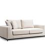 Line 2-Sitzer Sofa Creme 0