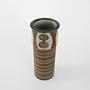 Vase Keramik Braun  3