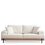 Eti 3-Sitzer Sofa Weiß 6