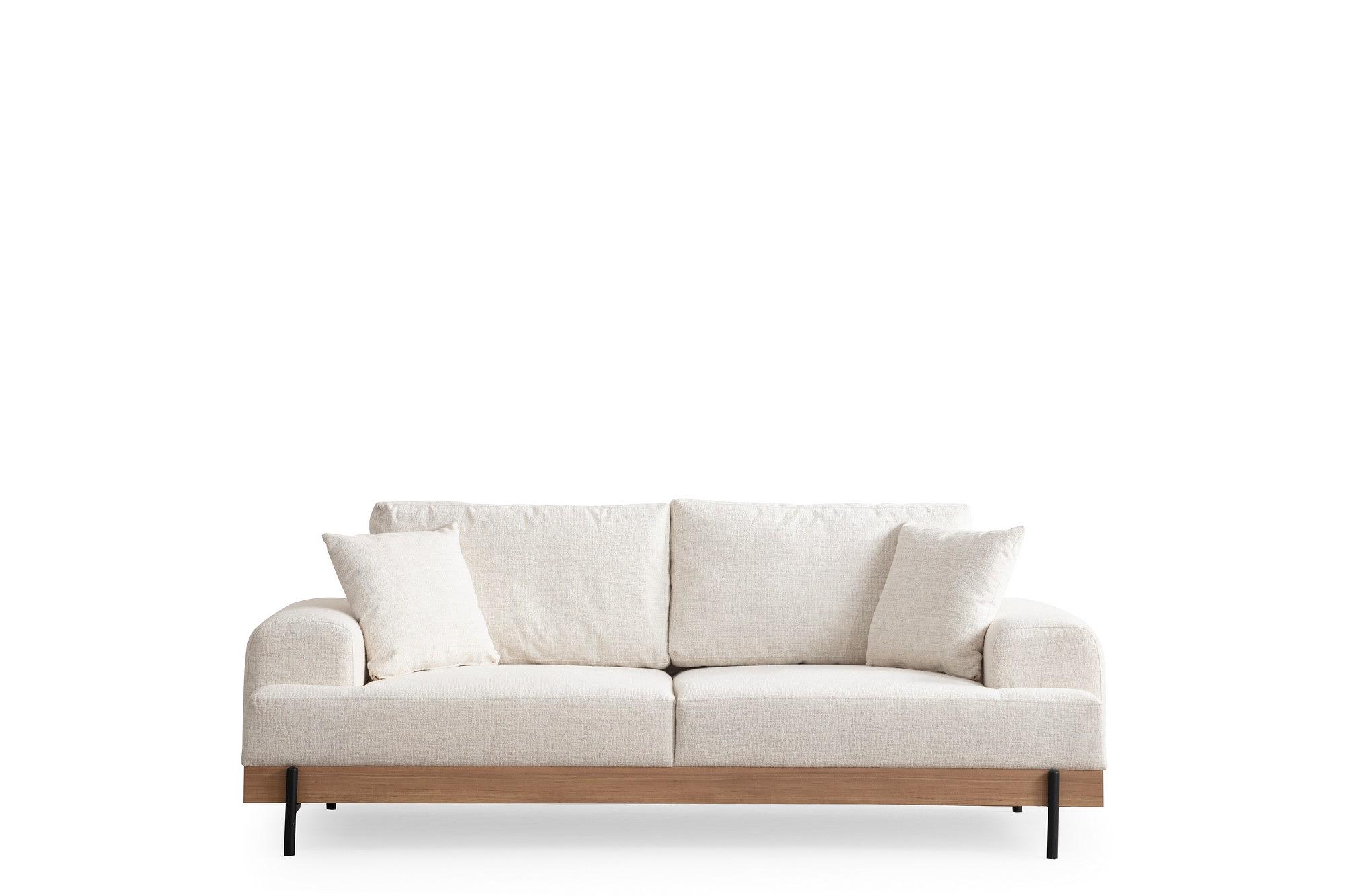 Eti 3-Sitzer Sofa Weiß 6