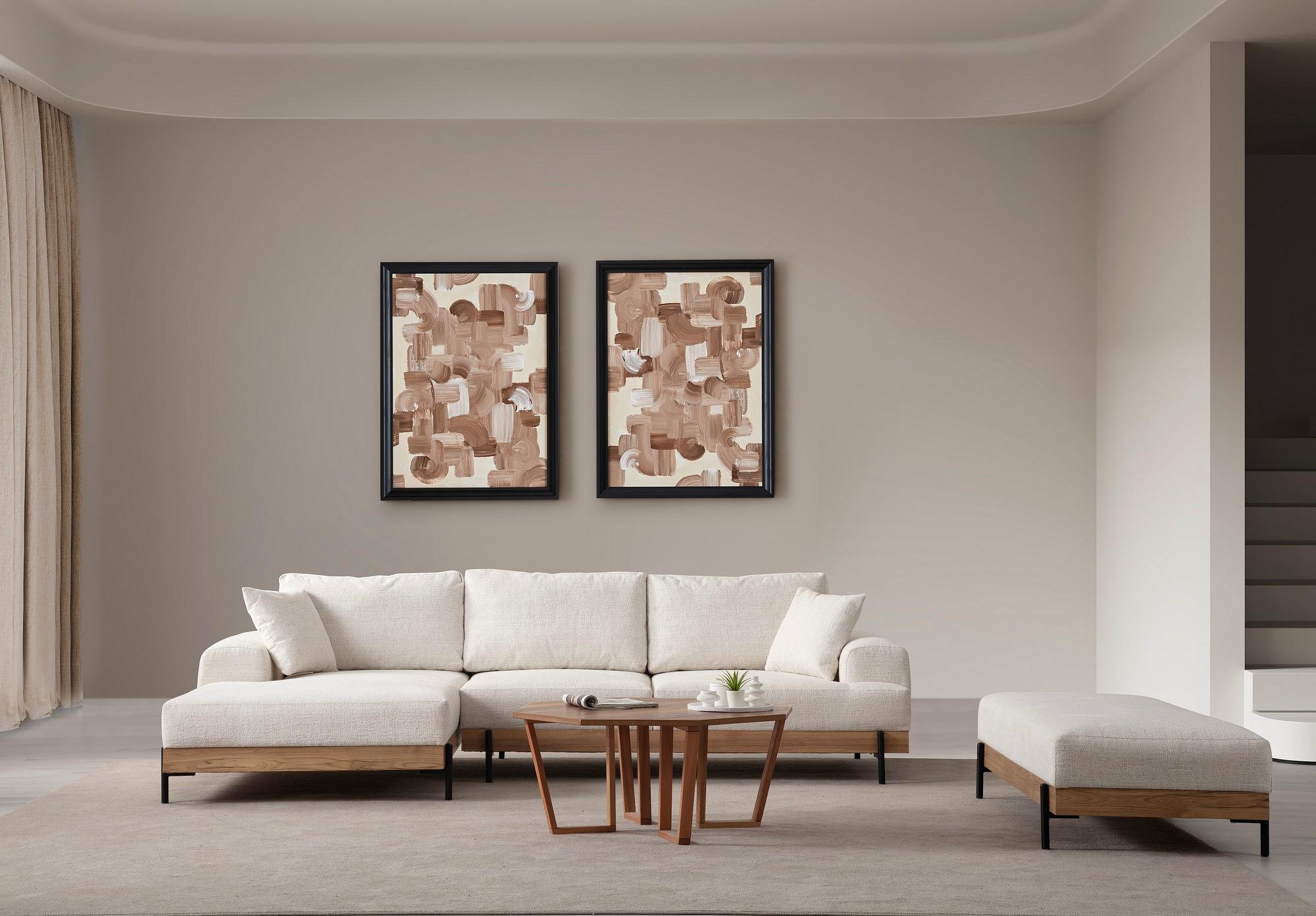 Eti Corner Sofa Left White 4