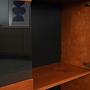 Display cabinet Teak wood 1970s 7