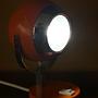 Set di 2 lampade Eyeball arancioni anni '70 2