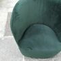 Blair Dreh-Sessel Velour Lux Dark Green 8