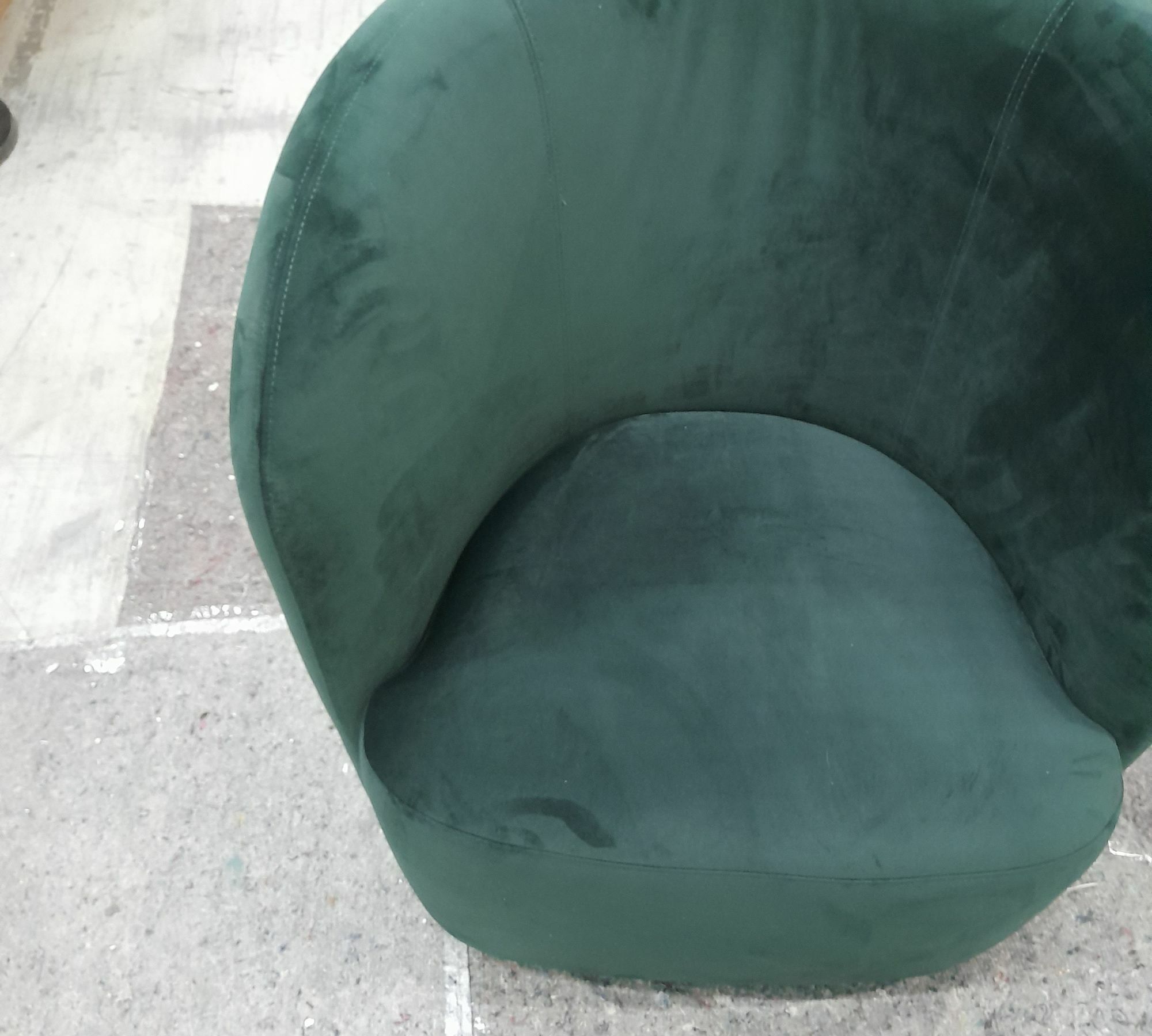 Blair Dreh-Sessel Velour Lux Dark Green 8