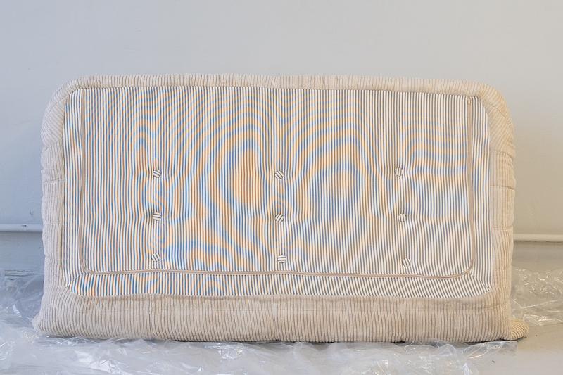 Togo Sofa 3-Sitzer Cord Beige 4