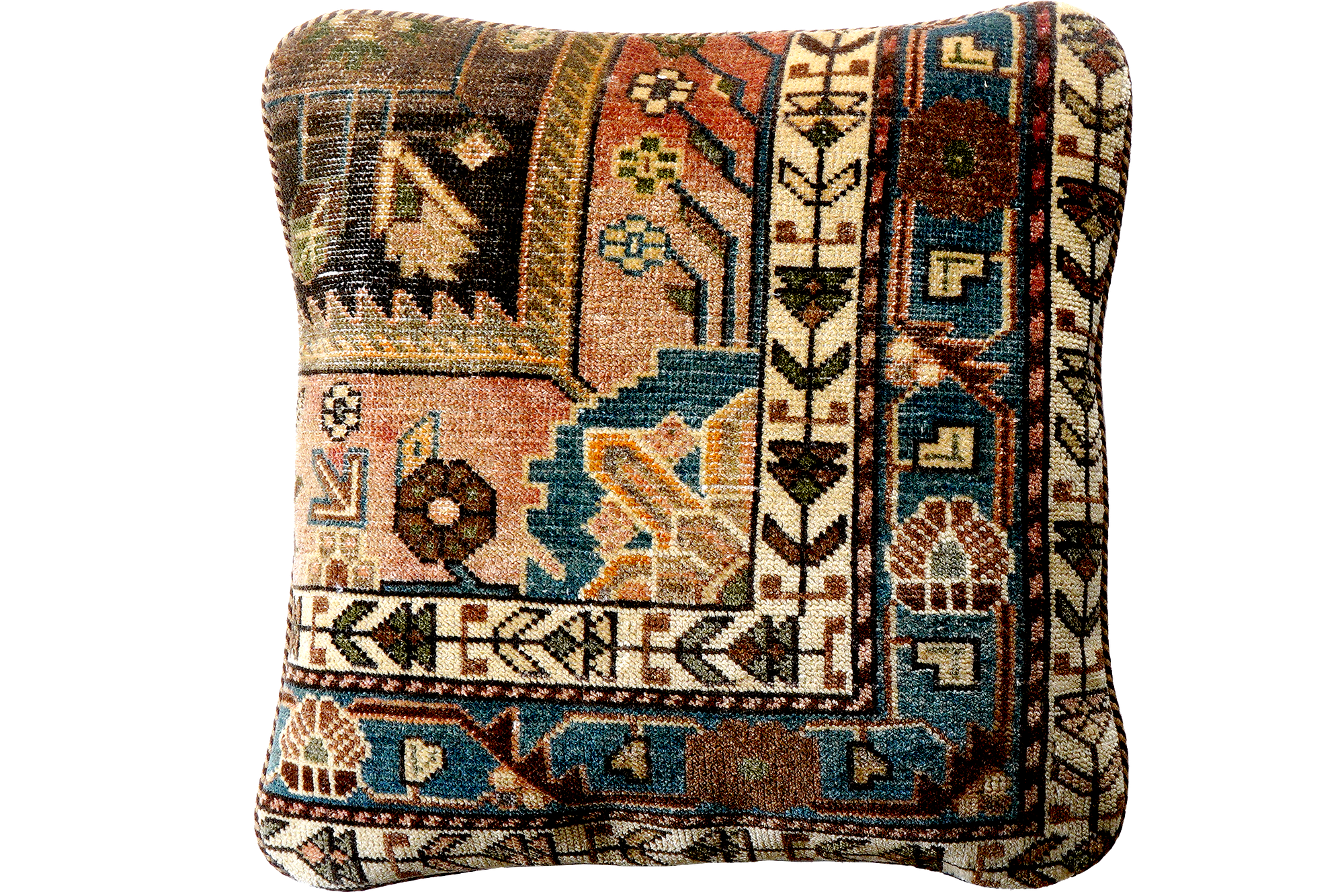 Heritage Arian Cushion Wool Brown 0