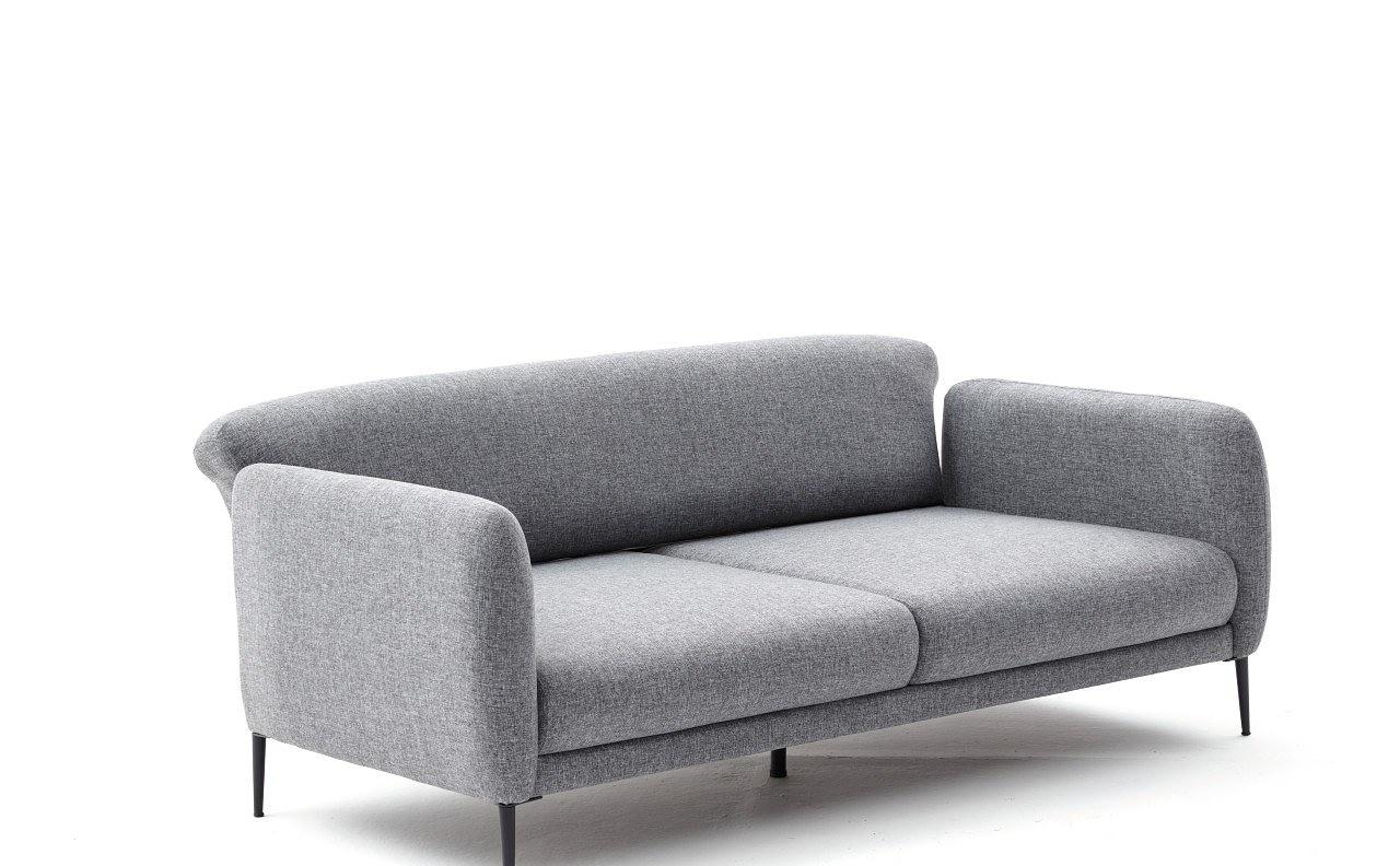 Venedik Sofa 3-Sitzer Grau 8