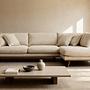 Corner Sofa Harper 3-Seater Right Beige 3