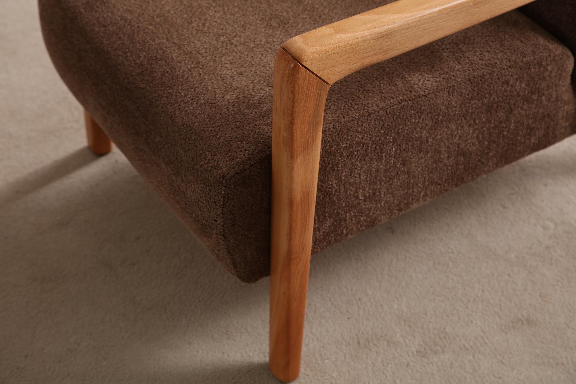 Lyke Armchair Brown 8