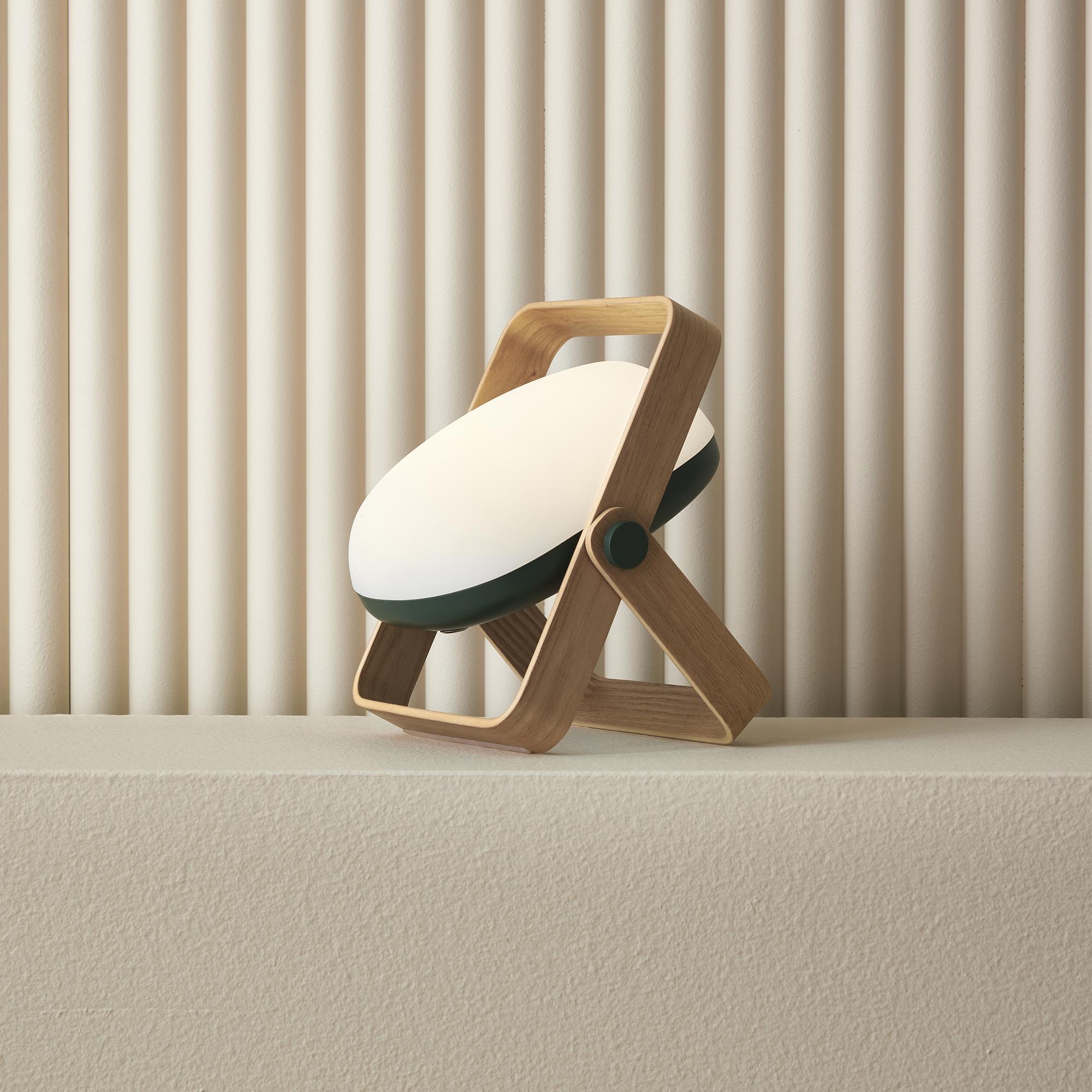 Vang Leuchte Tragbar mit Mini-USB-Anschluss Grün 0