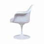 Knoll Saarinen Tulip Armchair Weiß 2