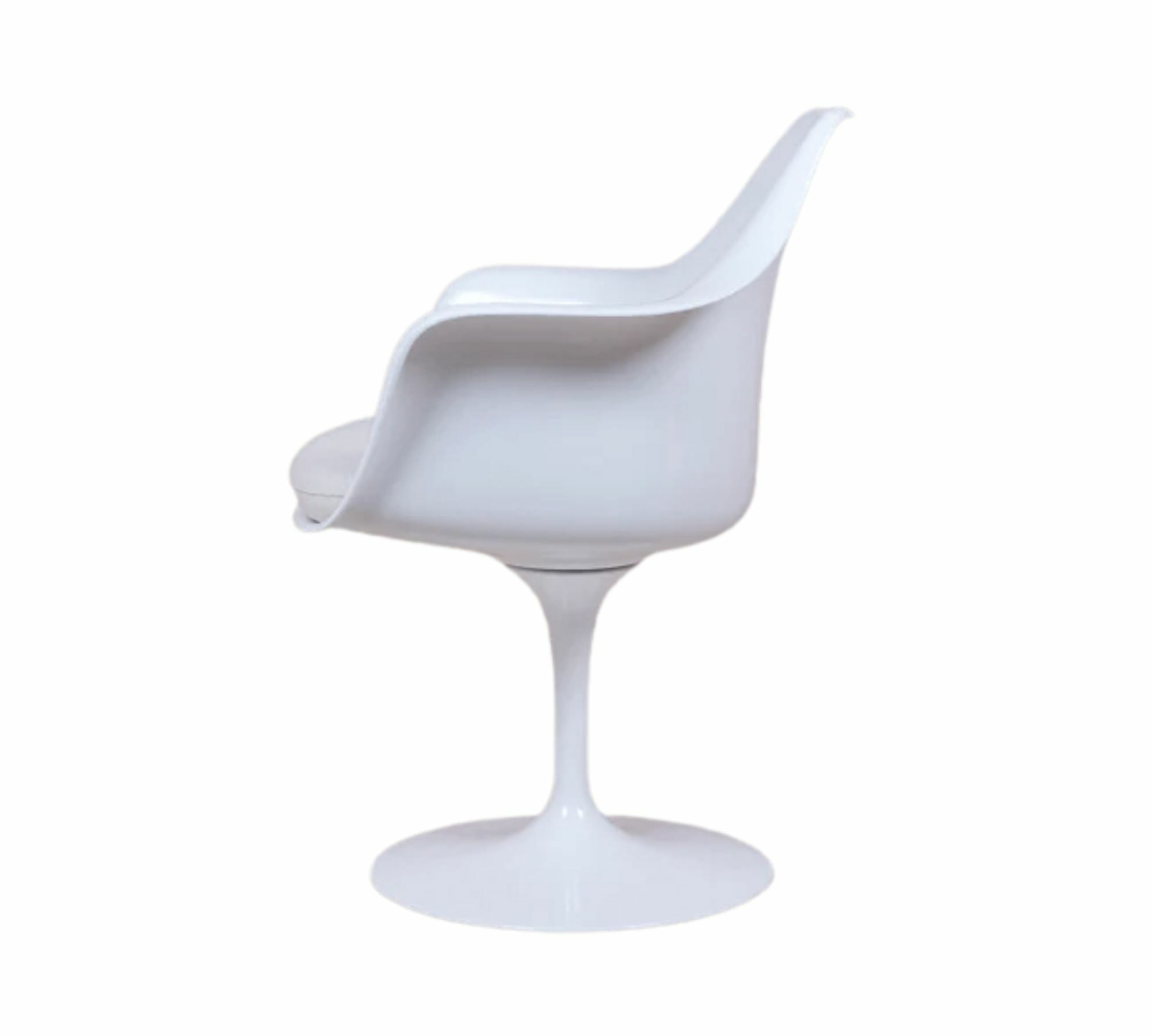 Knoll Saarinen Tulip Armchair Weiß 2