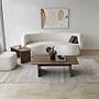 Paris Coffee Table Walnut Look Brown 5
