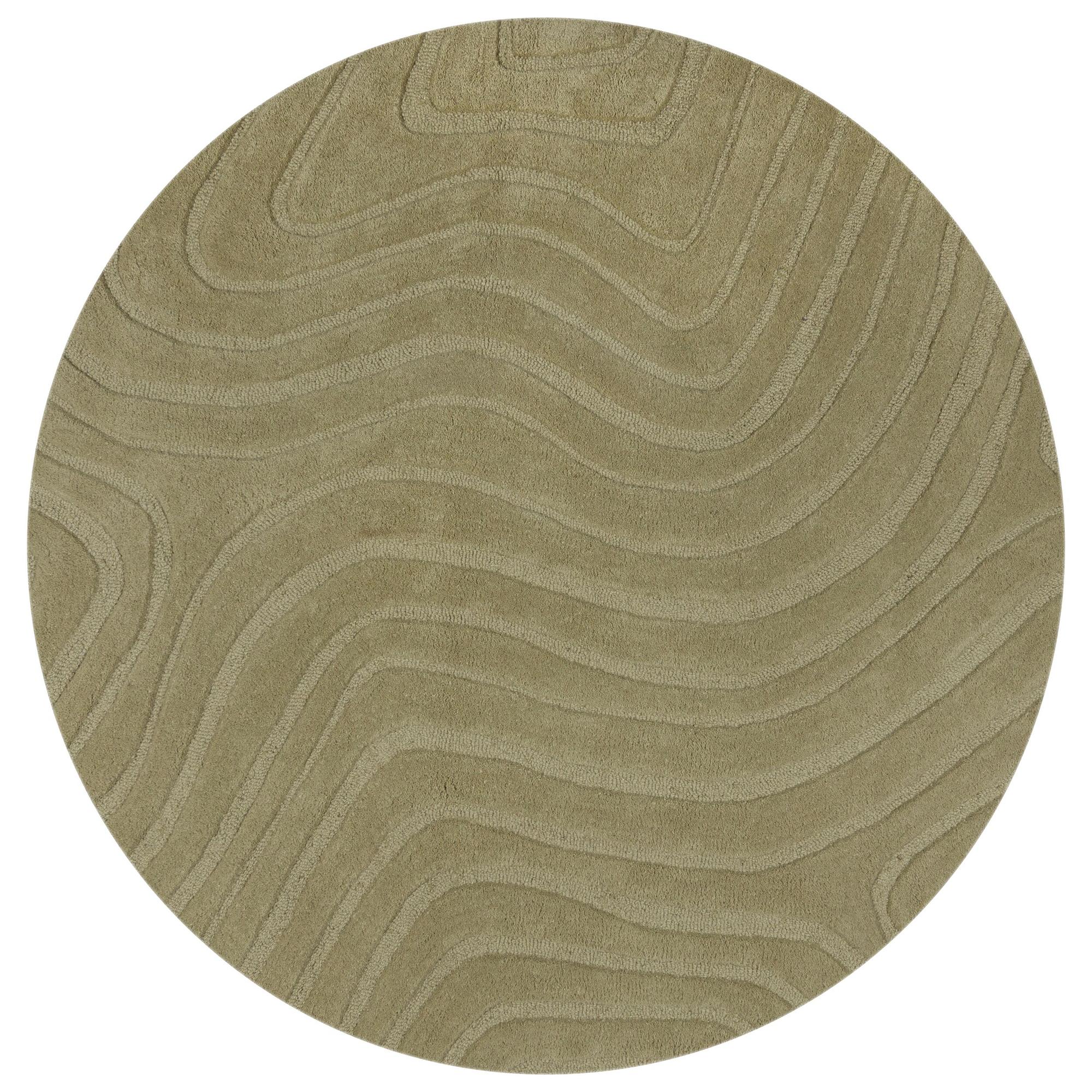 Mesmerise Teppich Salbeigrün ⌀160cm 0