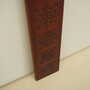 Vintage wall decoration wood brown 1970s 6