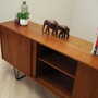 Vintage Sideboard Teakholz Braun 1970er Jahre 9