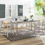 Gartenbank Holz Grau 6
