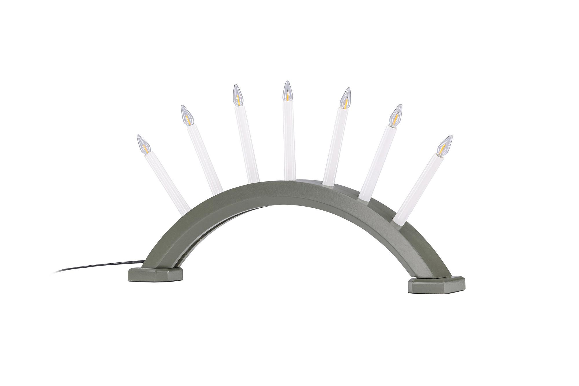 Kebnekaise Tischlampe Kiefernholz Grün Weiß 1