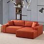 Pƒ±rlo Rechts Corner Sofa Orange 2