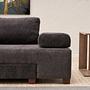 Perenna Sofa 3-Sitzer Chenille Anthrazit 2