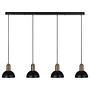 Pendant light INSPYR 4-light Iron Black 1