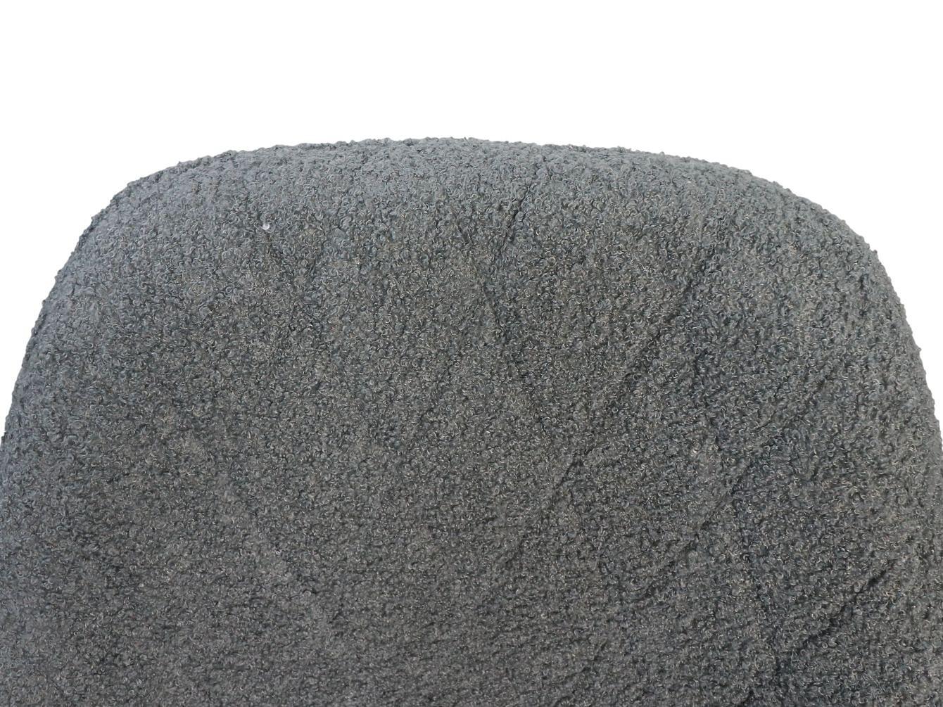 2x Demi Esszimmerstuhl Textil Metall Grau 2