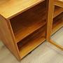 Display cabinet pine wood 1980s 7