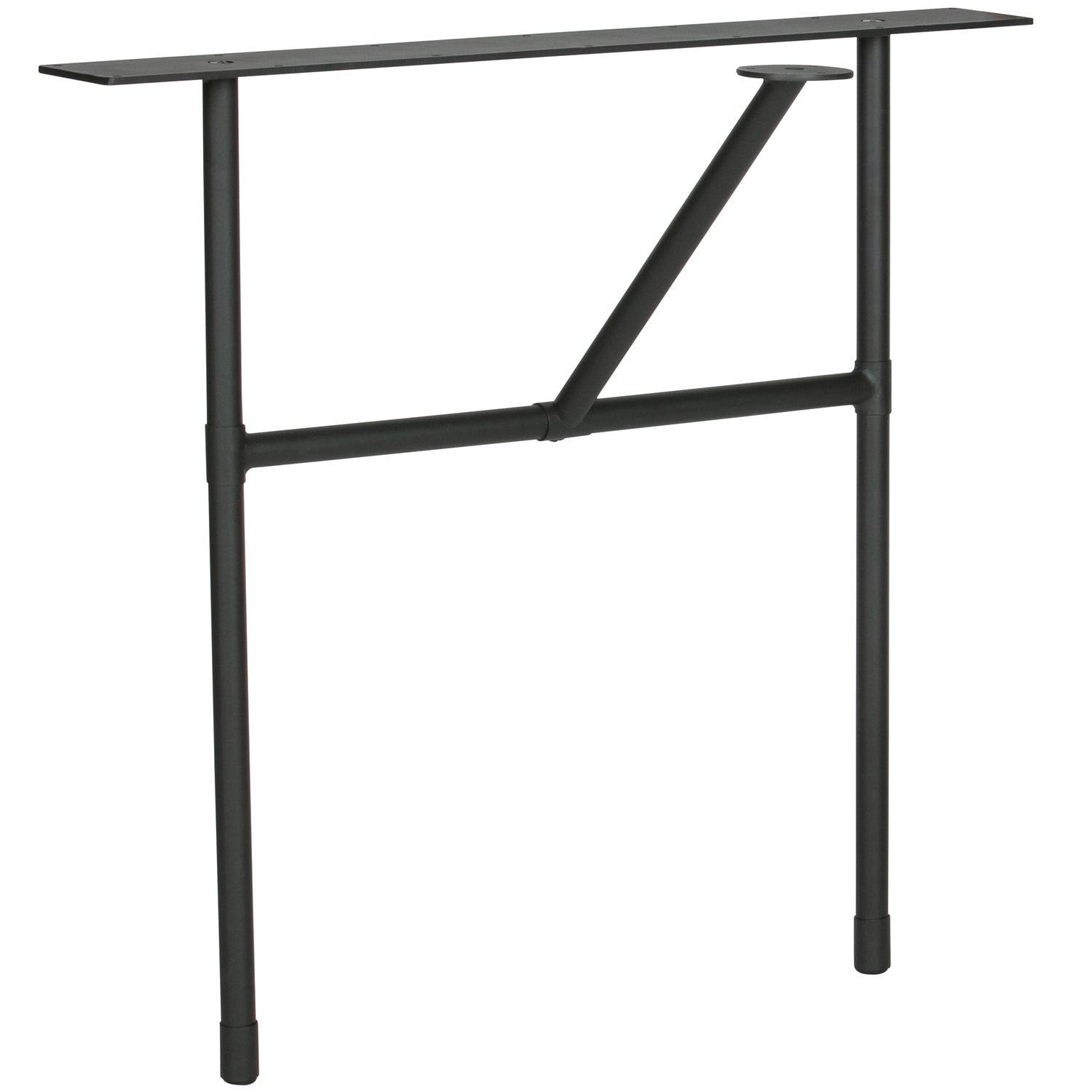 2x TABLO H-Bein Metall 0