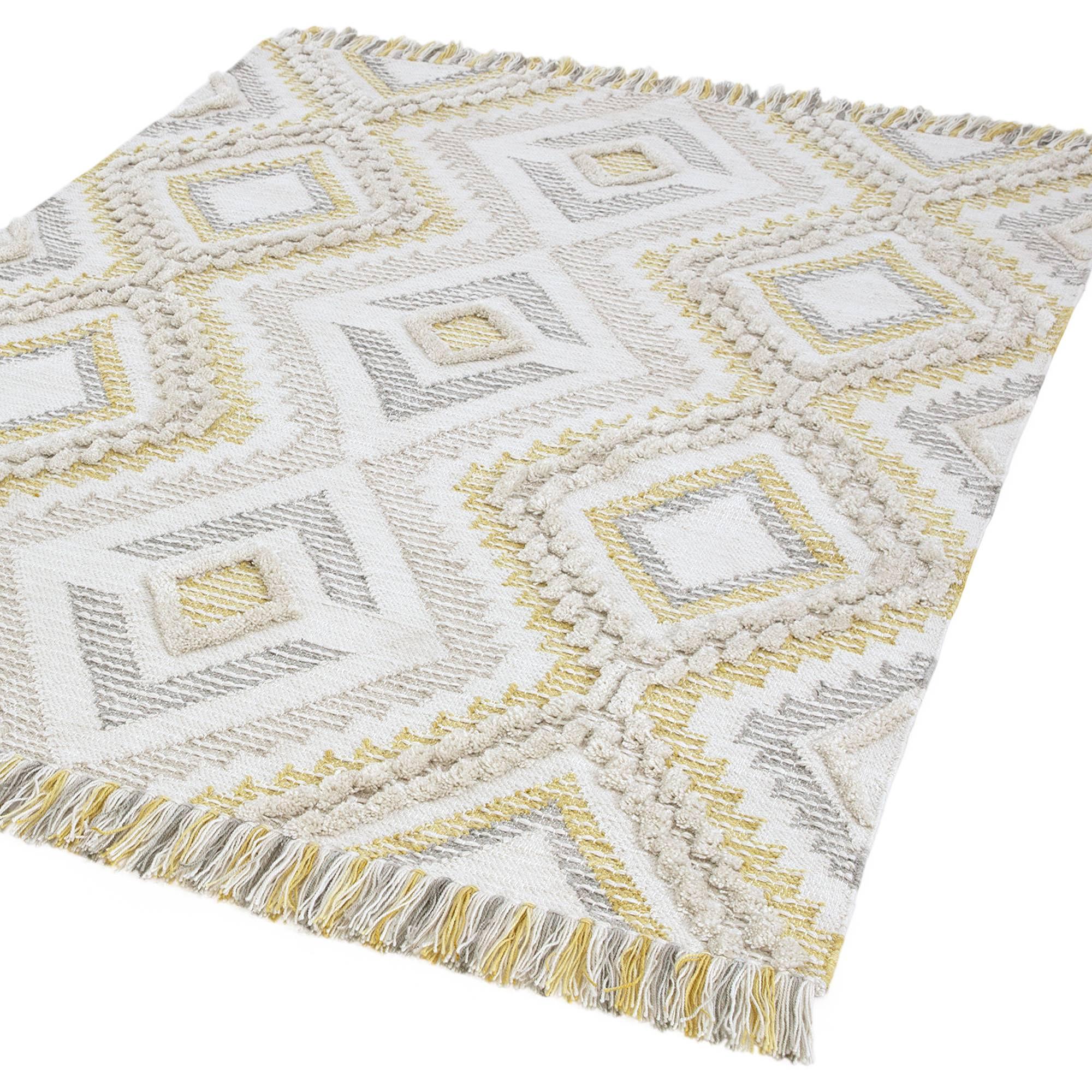 CARLTON Indoor/Outdoor Teppich Gelb 170x120cm 3