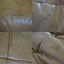 Togo Ecksofa Pull-Up-Leder Kamelbraun 7
