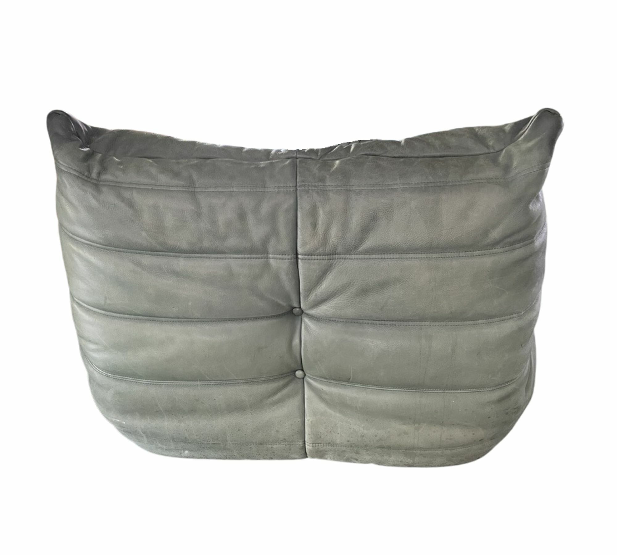 Togo Sessel Leder Grün 4