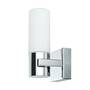 Bathroom light Gemini clear glass / chrome 1-lamp 0