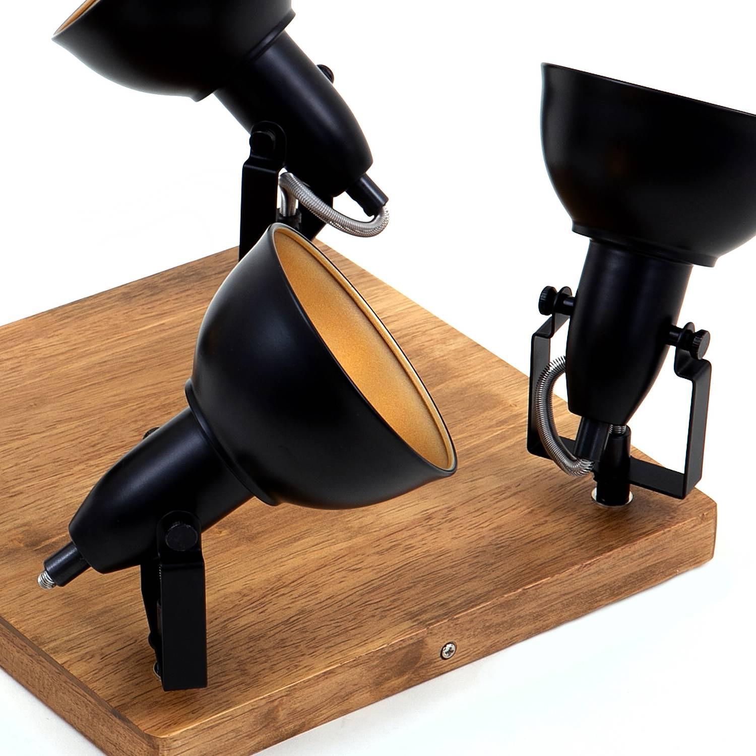 4-Flammig Deckenleuchte Barnim Eisen 4