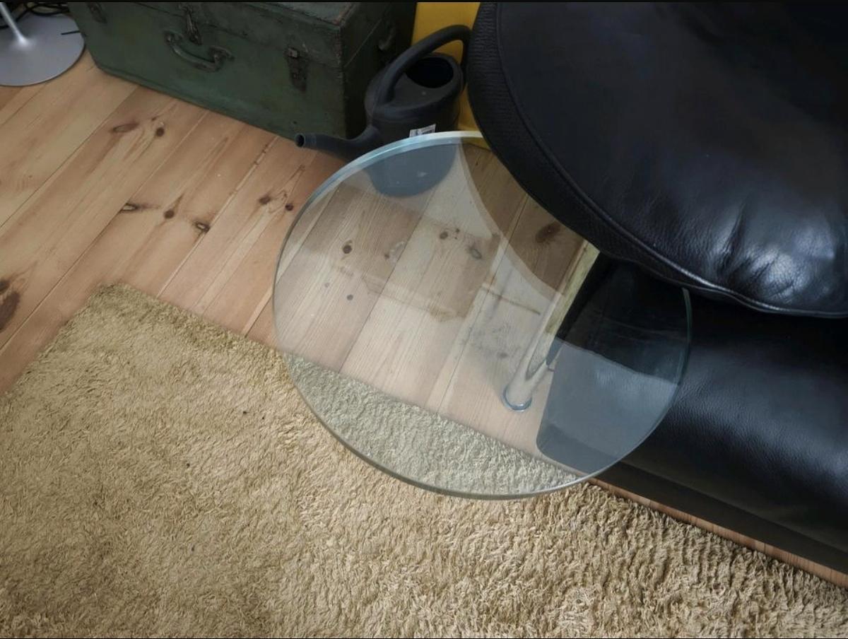 2x Couch Echtleder Schwarz 3