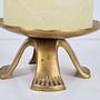Vintage Kerzenständer Messing Metall Gold  1960er Jahre 2