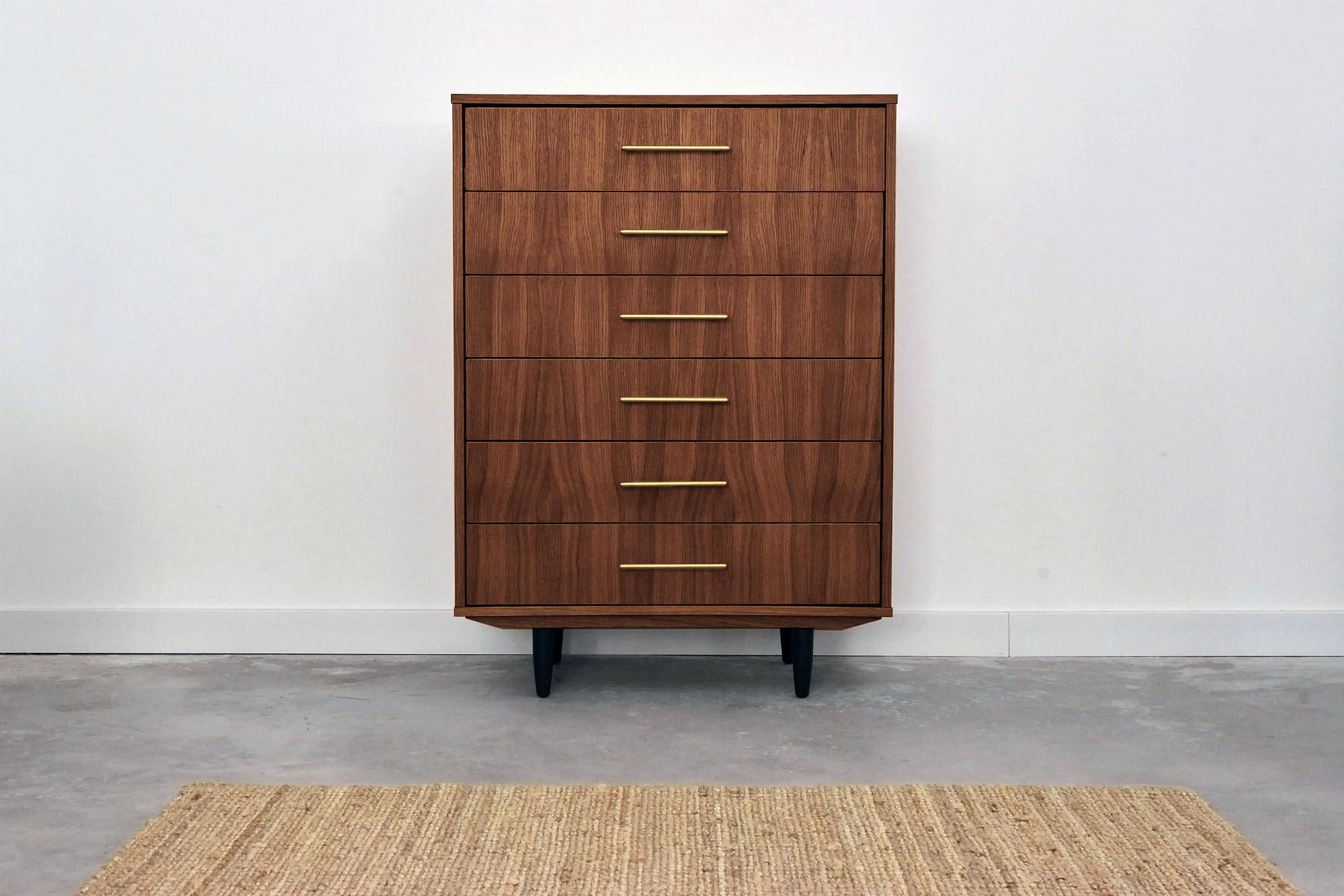 Schrank Holz Braun  4