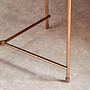 Allure Pink Spiegel-Beistelltisch 0
