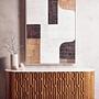 Tibor Travertin Rippenvase
 3