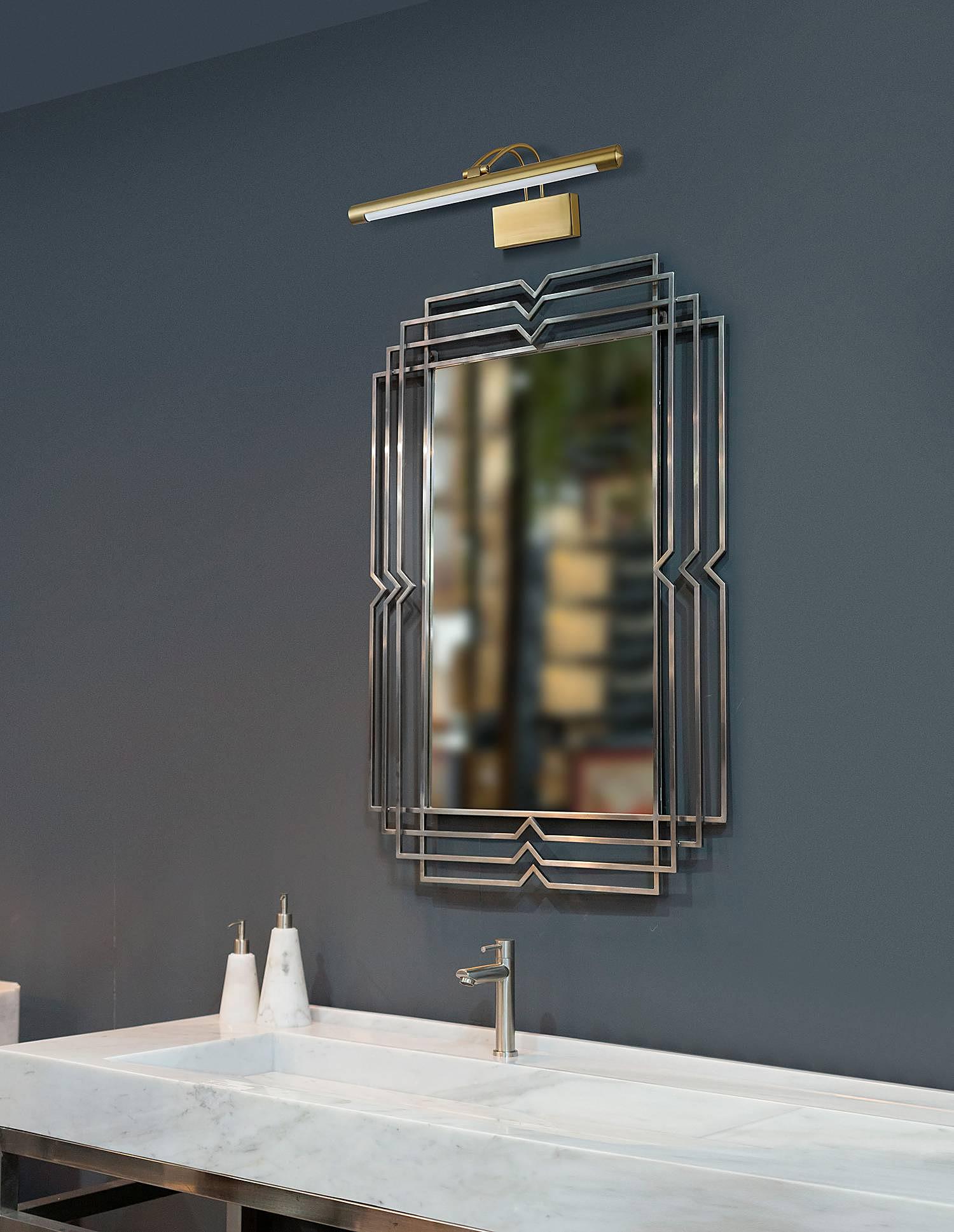 Tiffany Wandleuchte Aluminium 1-flammig 2
