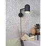 1-Flame Wall Lamp Marseille Iron Black 2