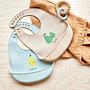 2x Yummy Bibs Silicone Green 1