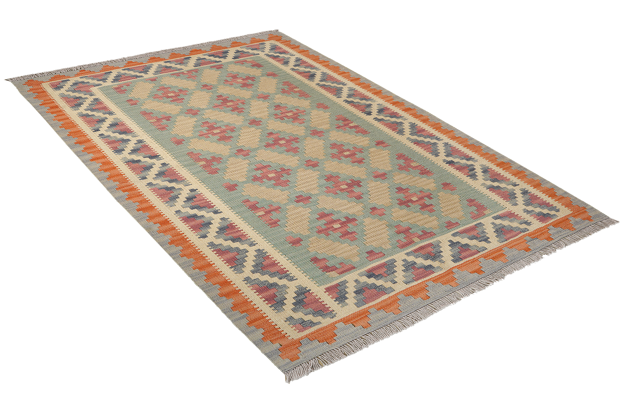 Kelim Gashgai Wool Multicolored 2